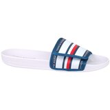 Tommy Hilfiger Čevlji za v vodo Maxi Velcro Pool Slide Bela Cene
