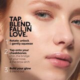 KIKO Milano Glow Fusion Gleam Dream Highlighter tekući highlighter u spužvici nijansa 03 Tequila Sunset 14 ml | shoptok.hr