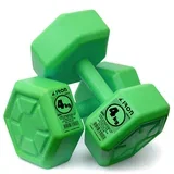 bučice set - plastični tegovi, 2x4kg