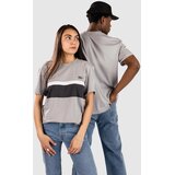 Lacoste Regular Fit Colorblock Cotton T-shirt elephant grey / grap / wht Cene