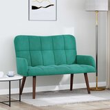 SOFA za dvije osobe Tirkizna 115 x 61 x 87 cm Baršun Cijene