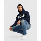Boss Sweater majica mornarsko plava / bijela | shoptok.hr