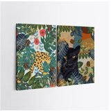 WALLXPERT dekorativna slika na platnu u boji 50 x 70 cm (2 dela) - 2KNV4248 | ePonuda.com