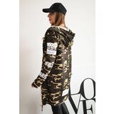 Kesi Coatee subtitled khaki+beige | shoptok.hr
