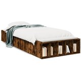 vidaXL Okvir za krevet boja hrasta 90x190 cm konstruirano drvo | shoptok.hr