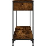  Konzolni stol boja hrasta 100 x 34 5 x 75 cm konstruirano drvo | shoptok.hr