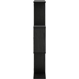  Zidna polica Crni hrast 72 x 17 x 105 cm prerađeno drvo | shoptok.hr