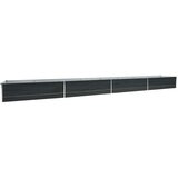 Furnova Visoka greda pocinkano jeklo 600x80x45 cm antracitna, (21919862) | Shoptok.si