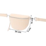 Harbour 2nd Torbica za okrog pasu 'Paulette' karamel | Shoptok.si