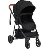  Dječja kolica 3-u-1 antracit i crna čelična | shoptok.hr
