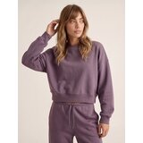 Sinsay Kratka crewneck majica | shoptok.hr
