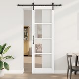 vidaXL Klizna vrata s hardverskim setom 'ORKDAL'Bijela 78x232 cm | shoptok.hr