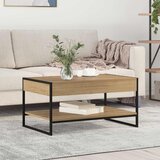 vidaXL Kava Stol Umjetnička hrastovina 80 x 50 x 40 cm | shoptok.hr