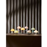 Halo Design 747016- Stona lampa CANDY MINI MUSH 1xG9/25W/230V, prečnik 17 cm, bež | Eponuda.com