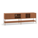 Teulat Opečnato oranžna TV omarica 220x74x45 cm Platt – | Shoptok.si
