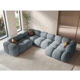 Cosmopolitan Design Svetlo modra kotna sedežna garnitura (levi kot/v obliki črke "U") Loretto – | Shoptok.si