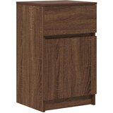 vidaXL Nočna omarica 2 kosa rjavi hrast 39x35x65 cm inženirski les | Shoptok.si