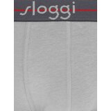 Sloggi Boksarice 'Start' svetlo siva / rdeča / črna | Shoptok.si