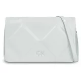 Calvin Klein Ročna torba Quilt K60K611759 Siva