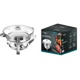 ALPEKSHOME, CHAFING OKROGEL S STEKLENIM POKROVOM 4.2 L, 1 KOS, (22153304)
