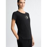 Liu Jo Majica zlatna / crna | shoptok.hr