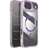 AVIZAR Ohišje za iPhone Air Collection Crystal Color Združljivo z MagSafe, Vijolična, (5000189380) | Shoptok.si