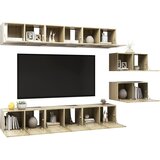 TV ormarići 8 kom boja hrasta sonome od konstruiranog drva | Eponuda.com