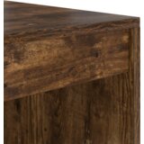 vidaXL Pisarniška mizica Prekajeni hrast Iverna plošča 100 x 50 x 76 cm | Shoptok.si