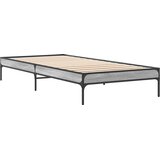  Krevetna konstrukcija Siva Sonoma 80 x 200 cm Konstruirano drvo | shoptok.hr