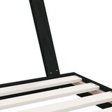  Za dječji krevet crni 80 x 160 cm od masivne borovine | shoptok.hr