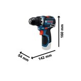 Bosch pro heavy duty gsr 12V-32 akumulatorska bušilica-odvrtač sa 2x 2.0 ah li-ion akumulatora, brzim punjačem, 06019N7002 | Eponuda.com