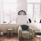 Atelier Del Sofa zidna dekoracija Lotus Flower 2, 60x35 cm, 1.2mm, Crna Cene