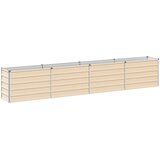 Povišeni vrtni krevet Slonovača 320 x 40 x 55 cm | shoptok.hr