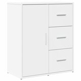 Maison Chic Komoda - Predalnik bela 60x31x70 cm inženirski les, (21716228) Cene