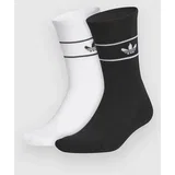 Skate 2 Pk Socks white / black