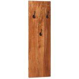 Zidne vješalice za kapute 2 kom 36x3x110 cm od bagremovog drva | shoptok.hr