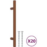  Ručke za ormarić 20 kom brončane 160 mm od nehrđajućeg čelika | shoptok.hr