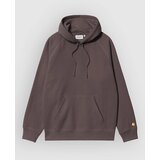 Carhartt WIP Chase Pulover s kapuco shale / gold Cene