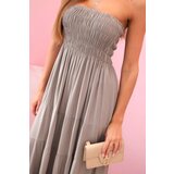 Kesi Włoski Women's viscose dress with elastic top fango | Shoptok.si
