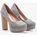 D/CEO Grey pumps Aisha | Shoptok.si