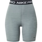 Nike Športne hlače 'Pro 365' siva / črna / bela