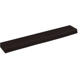  Zidna polica tamnosmeđa 60x10x4 cm od obrađene hrastovine | shoptok.hr