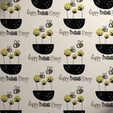 The Unique Paper Company Happy Earth - Ukrasni papir tabak - Happy Earth, Bee on White | Eponuda.com