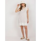 Och Bella Dress-TW-SK-BI-89923.29-ecru | Shoptok.si