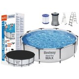 Bestway bazen porodični za dvorište steel pro max 457x107cm sa opremom ( 56488 ) | ePonuda.com