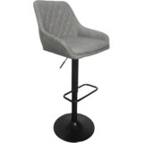 Barska stolica 620158 Svetlo siva /crna metalna baza | Eponuda.com