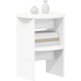  Pomoćni ormarić 2 pcs Bijeli Ø40 x 50 cm Konstrukcijsko drvo | shoptok.hr
