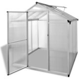 vidaXL Rastlinjak okrepljeni aluminij 3,46 m² Cene