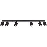 Sollux Lighting Stropna svetilka RAYO 6L črna, (5000499609) | Shoptok.si