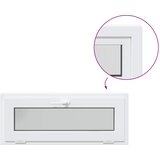  Prozor za podrum RISOR 110 x 40 cm PVC i staklo Bijela | shoptok.hr